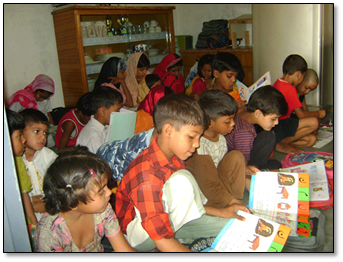 A home school in Pakistan